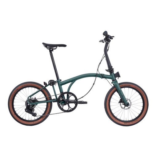 Foto de Brompton G Line - 8-Speed - Small Bar - Standard Seatpost - 20&quot; Bicicleta Plegable - 2025 - forest green