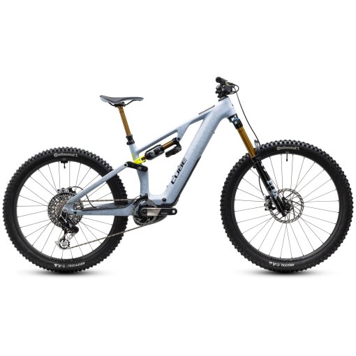 Slika izdelka CUBE AMS HYBRID 177 C:62 SUPER TM 600X - Karbonsko električno gorsko kolo – 2027 - artichoke / lime