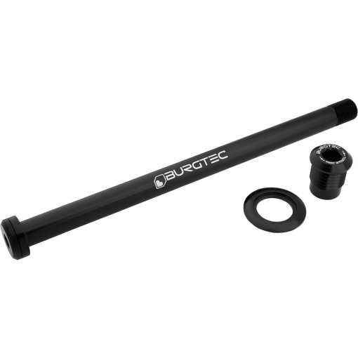 Picture of Burgtec Thru Axle - Rear | 12x148mm Boost | M12x1 | 186mm | for Orbea - Burgtec Black