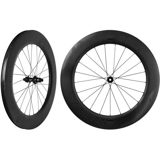 Immagine prodotto da Novatec Set di Ruote - R8 Disc CL-Pro - 28&quot; | Carbon | Clincher/Tubeless | Centerlock - 12x100mm | 12x142mm - SRAM XDR