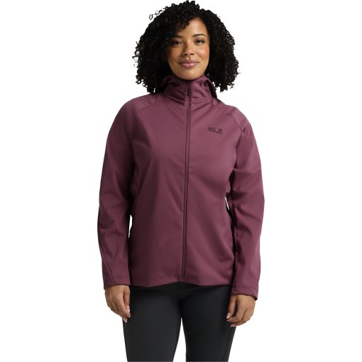 Foto de Jack Wolfskin Chaqueta con Capucha Mujer - Hike With Me - raisin