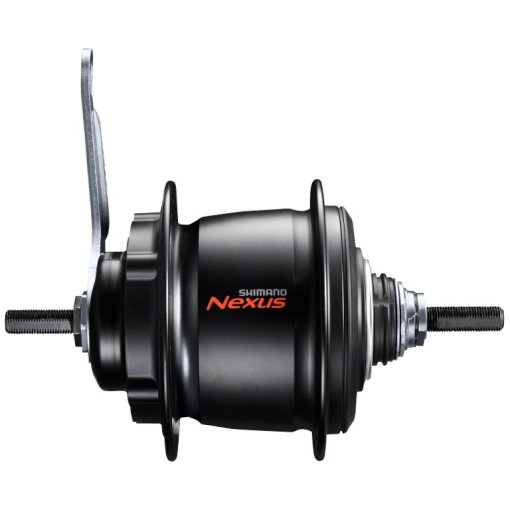 Photo produit de Shimano Nexus SG-C6001-8CD Internal Gear Hub - Coaster Brake + 5-Bolt / 10x135mm Nut Type - 8-Speed - black