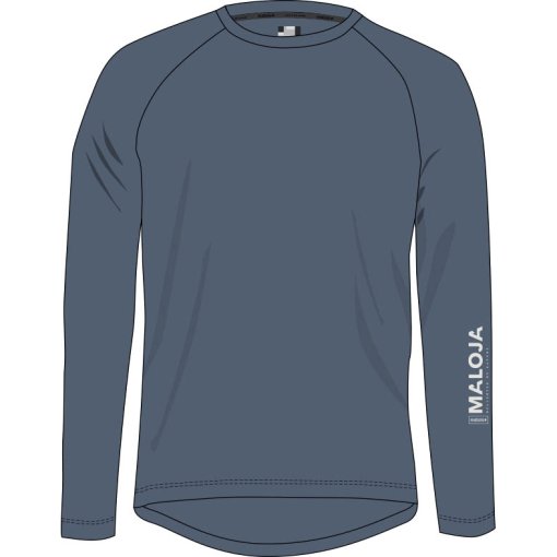 Produktbild von Maloja TraunsteinM. Trail Langarmshirt Herren - dusty blue 1225