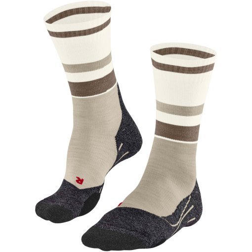 Photo produit de Falke Chaussettes de Compression Homme - TK2 Explore Trekking - beige melange 4043