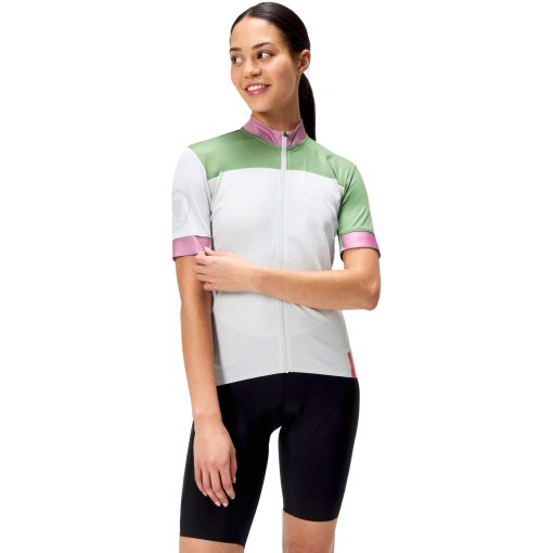 Produktbild von Endura Chroma Block FS260 Print Kurzarmtrikot Damen - mains grey