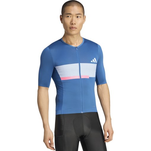 Produktbild von adidas Tempo Neo Heritage Radtrikot Herren - dusky petrol JZ6772