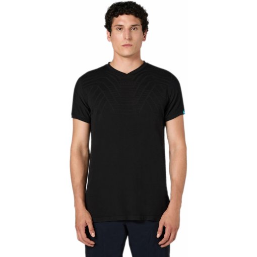 Picture of UYN Terracross Self Layer Short Sleeve Shirt Men - Regular Fit - Black Beauty
