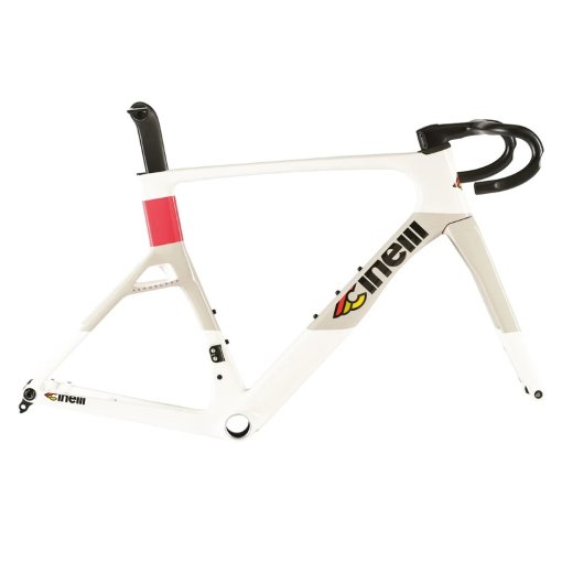 Productfoto van Cinelli AEROSCOOP - Carbon frameset - 2026 - coral white