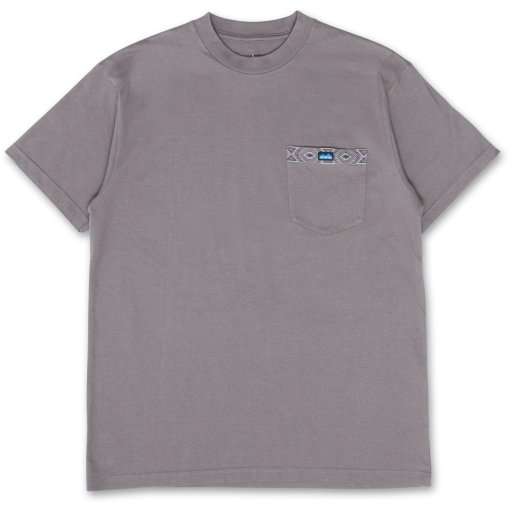 Produktbild von KAVU Pacific Pocket T-Shirt Herren - Dark Grey