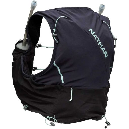 Photo produit de Nathan Sports Pinnacle Pro Gilet de course pour femmes - 6L - black/surf spray