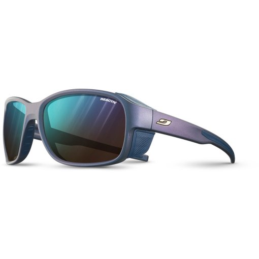 Zdjęcie: Julbo Monterosa 2 okulary przeciwsłoneczne kobieta - Cyan/Violet Shimmer - Blue Flash Reactiv 2-4