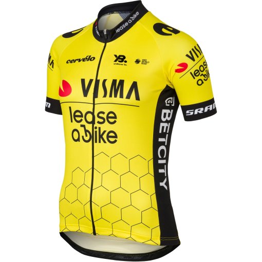 Produktbild von RAPidGEAR Team Visma | Lease a Bike Replica Kurzarmtrikot Damen 2025 - gelb