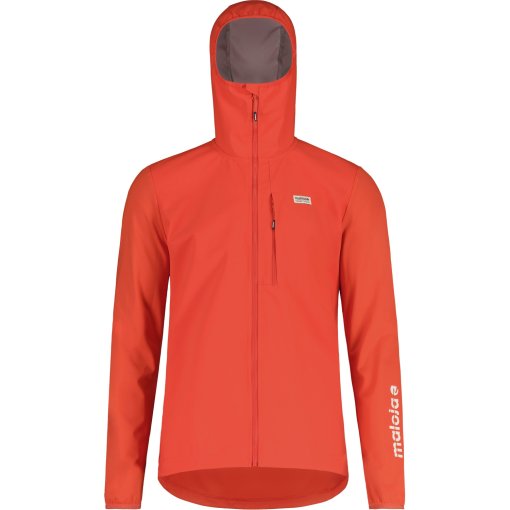 Foto de Maloja Chaqueta Híbrido Hombre - BeifussM. Nordic Softshell - coral red 8965