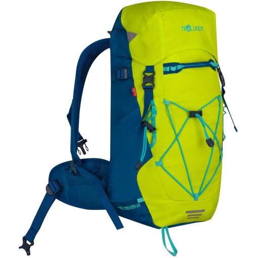 Immagine prodotto da Trollkids Zaino Bambino - Fjell Trekker 22L - Cool Lime/Summer Night/Aqua Mint
