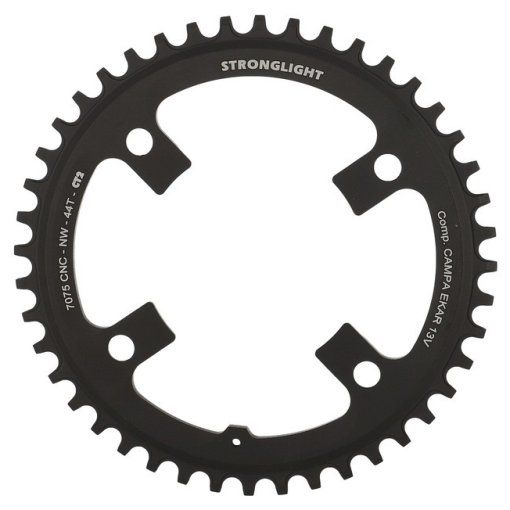 Foto de Stronglight Plato - Gravel | 123mm | Ekar - negro