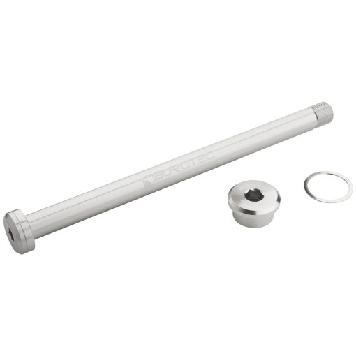Produktbild von Burgtec Steckachse - hinten | 12x148mm Boost | 173mm | für Rocky Mountain - rhodium silver