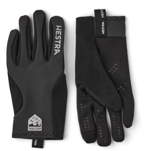 Foto de Hestra Guantes de Running de 5 Dedos - Runners All Weather - dark grey