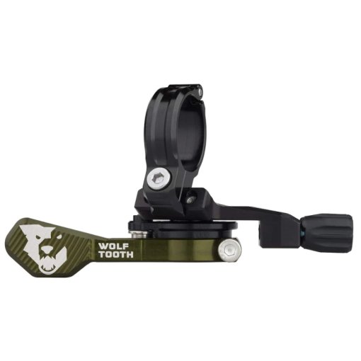 Reggisella Telescopico Con Telecomando Per Mountain Bike – Leva Regolabile In Alluminio, Nero/Titanio