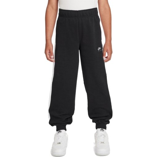 Foto de Nike Pantalon Chandal Niños - Air Fleece - negro/blanco/blanco HF8811-010