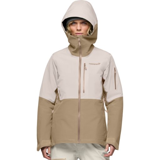 Foto de Norrona Chaqueta Mujer - lofoten Gore-Tex - Oatmeal