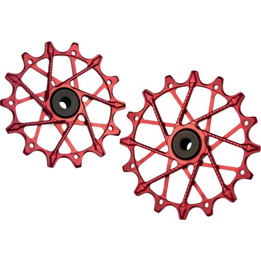 Produktbild von Garbaruk Schaltungsrädchen für SRAM XPLR | 14-16 Zähne | 13-fach - rot