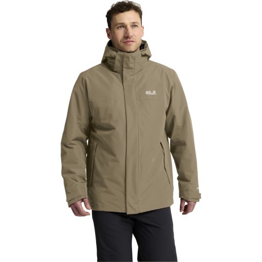 Produktbild von Jack Wolfskin Stonelite 3In1 Jacke Herren - hazel wood