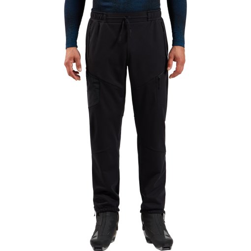 Foto de Odlo Pantalones Esquí de Fondo Cortaviento Hombre - Zeroweight X-Warm - negro
