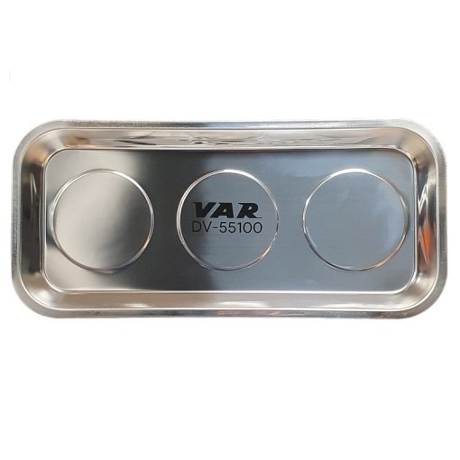 Photo produit de VAR Plateau de rangement rectangulaire DV-55100 - acier inoxydable