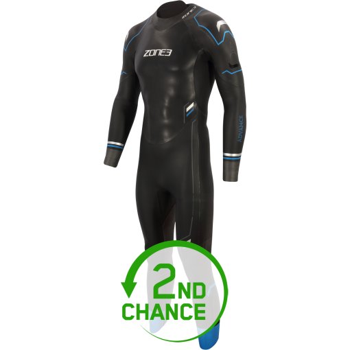 Image of Zone3 Advance Wetsuit Men - black/blue/gunmetal - 2nd Choice