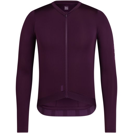 Photo produit de Rapha Maillot Manches Longues Homme - Pro Team Lightweight - plum/deep magenta