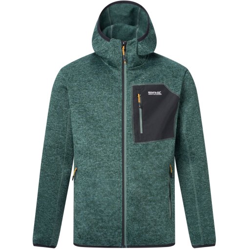 Foto de Regatta Chaqueta Polar Hombre - Newhill Hooded - Dark Forest Green WSI