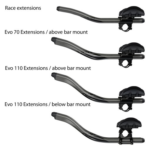 ZIPP Vuka Clip incl. Carbon Extensions - black | BIKE24