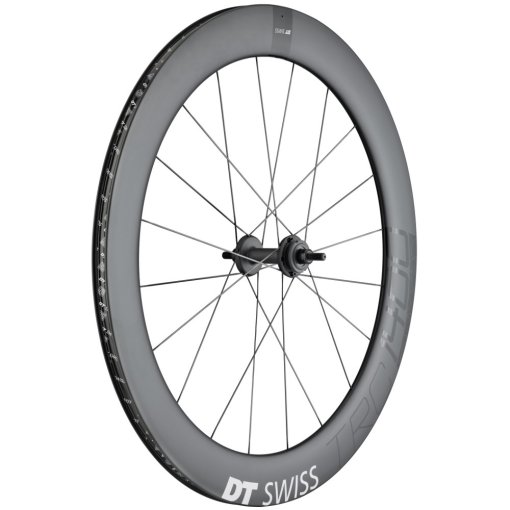 Immagine prodotto da DT Swiss TRC 1400 DICUT 65 - Carbon - Ruota Posteriore Pista - Clincher - 100mm BO