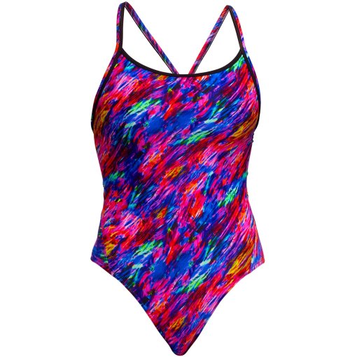 Productfoto van Funkita Diamond Back Eco Eendelig badpak voor dames - Big Bang