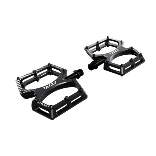 Foto de Tatze Pedales de Plataforma - CONTACT CNC Large - negro