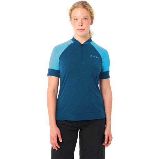 Kuva tuotteesta Vaude Altissimo Q-Zip Shirt Women - shore blue