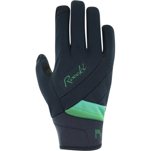 Foto de Roeckl Sports Guantes Ciclismo Mujer - Waldau 2 - black/emerald 9069