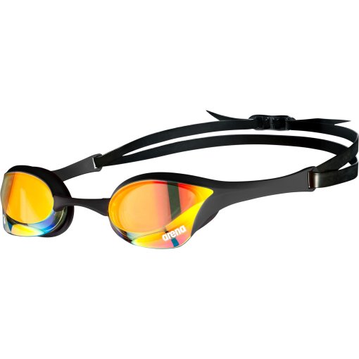 Foto de arena Gafas Natación - Cobra Ultra Swipe Mirror - Yellow Copper/Negro