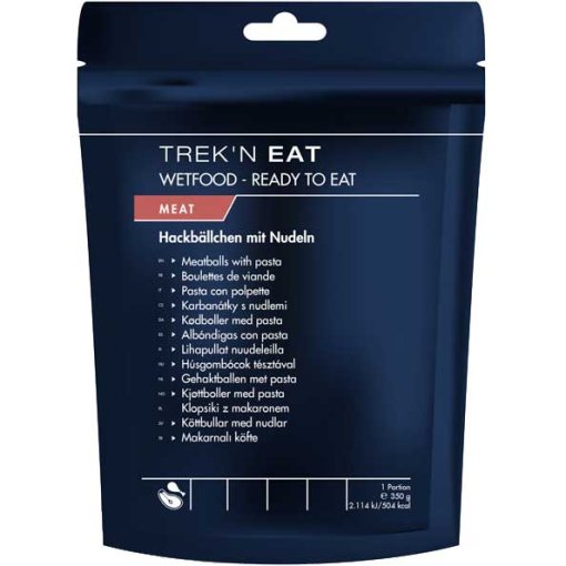 Billede af Trek&#039;N Eat Kødboller med pasta - Wetfood - 350g