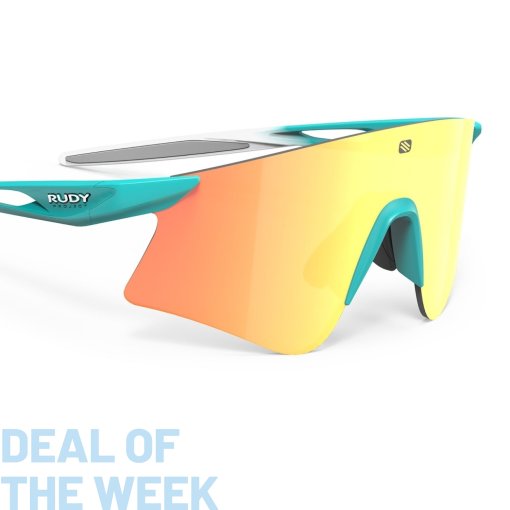 Productfoto van Rudy Project Astral Bril - Emerald Fade Matte/Multilaser Orange