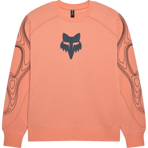 Photo produit de FOX Vision Fleece Crewneck Pull pour homme - peach