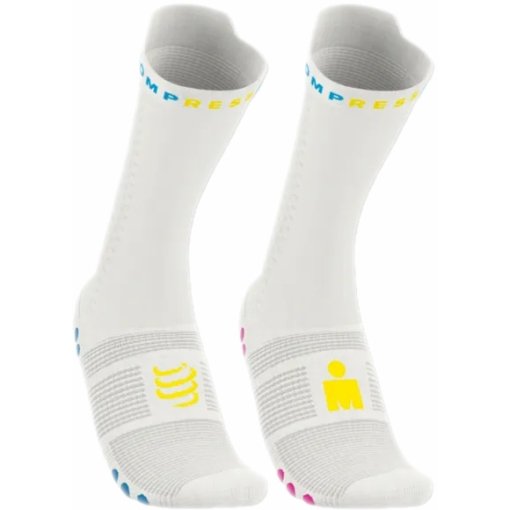 Picture of Compressport Pro Racing Compression Socks v4.0 Bike - Ironman 2026 - white - L2