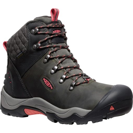 Immagine prodotto da KEEN Scarpe da Escursionismo Donna - Revel III Winter Waterproof - Nero/Rose