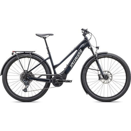 Immagine prodotto da Specialized MTB Elettrica - TURBO TERO 5.0 EQ - Step-Through - 2025 - gloss metallic dark navy / silver dust reflective