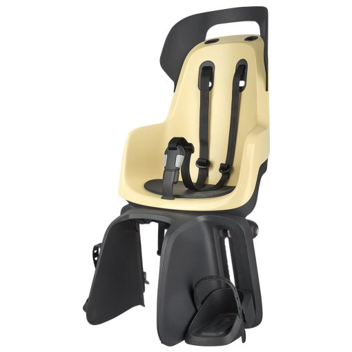 Photo produit de Bobike GO Siège Enfant Vélo - Fixation du porte-bagages - Lemon Sorbet