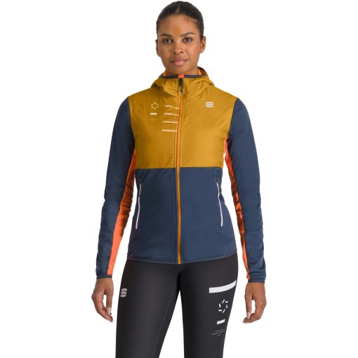 Produktbild von Sportful Rythmo Jacke Damen - 709 Wood Yellow/Galaxy Blue