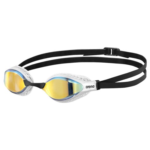 Foto de arena Airspeed Mirror Gafas de natación - Yellow Copper/Blanco