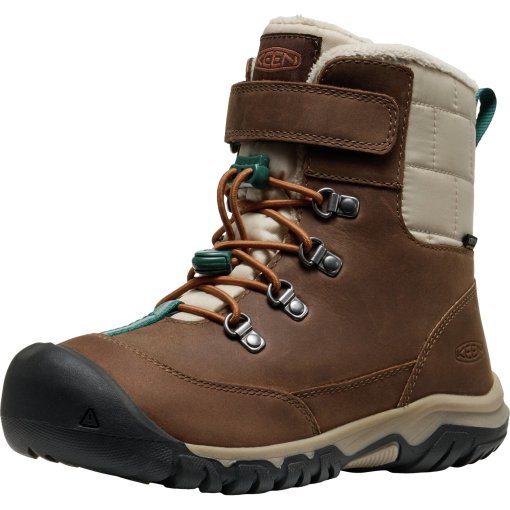 Foto de KEEN Botas Impermeables de Invierno Joven - Kanibou - Dark Earth/Roasted Pecan