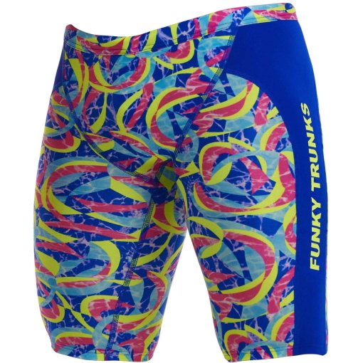Produktbild von Funky Trunks Training Eco Jammers Badehose Herren - Choppy Waters