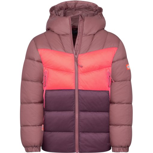 Produktbild von Trollkids Kirkenes Jacke Kinder - Frozen Berry/Deep Ruby